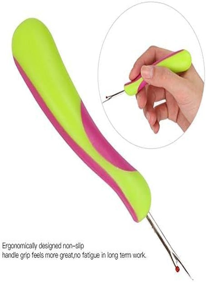 Gemsy Seam Ripper Unpicker with Cap, Sewing Tool Stitch Unpicker with Ergonomic Handle, Sharp Seam Ripper Sewing Thread Removers for Quick Unpick Sewing Combo (Curve) - Image 3